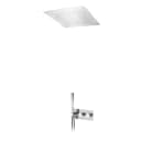 Opção: Chuveiro em INOX, de embutir no tecto 500x500 mm (Chuva)