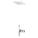 Opção: Chuveiro em INOX, de embutir no tecto 380x380 mm (Chuva)